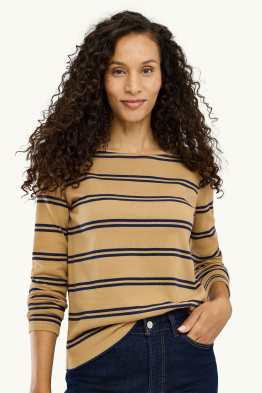 Langarmshirt - Regular Fit - gestreift