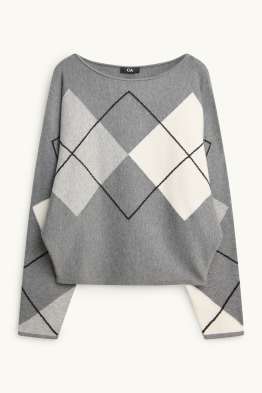 Pullover - kariert
