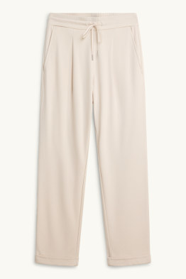 Pantalons de tela - mid waist - tapered fit