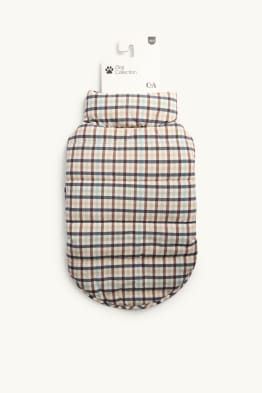 Manteau pour chien - à carreaux