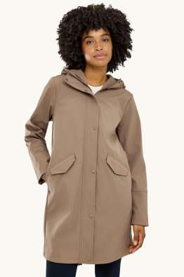 Manteau de sport avec capuche - finition déperlante