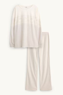 Fleece pyjamas