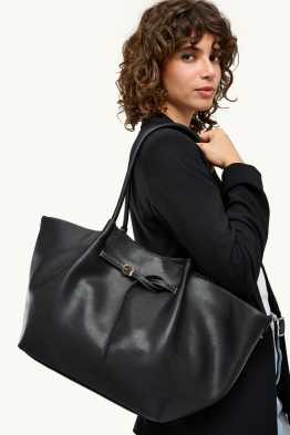 Geantă shopper mare - imitație de piele