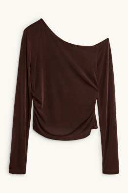 Langarmshirt - Slim Fit