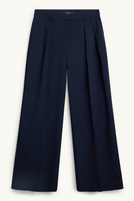 Business kalhoty - mid waist - regular fit