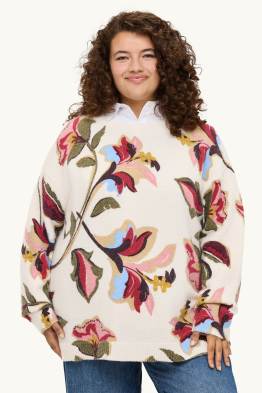 Maglione - a fiori