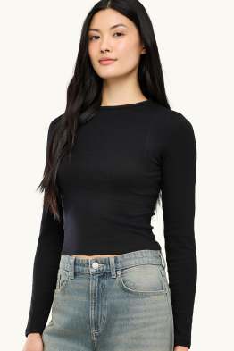 Langarmshirt - Slim Fit
