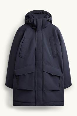 Parka con cappuccio - foderato