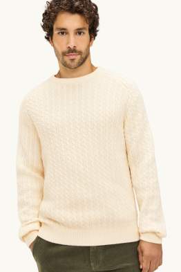 Pullover - Zopfmuster