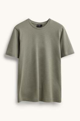 Tricou din tricot - regular fit - structurat
