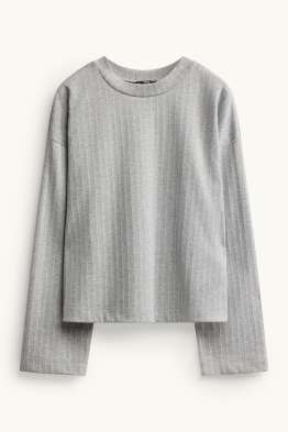Sweatshirt - gestreift