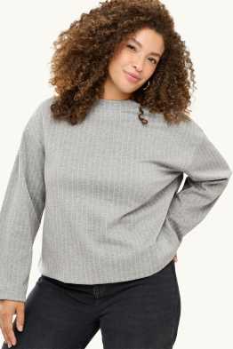 Sweatshirt - gestreift