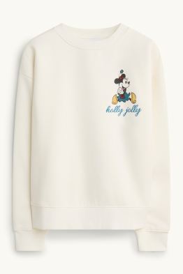 Sweat de Noël - Minnie Mouse - effet brillant