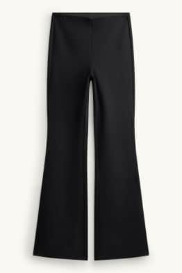 Pantaloni con strass - vita media - flared