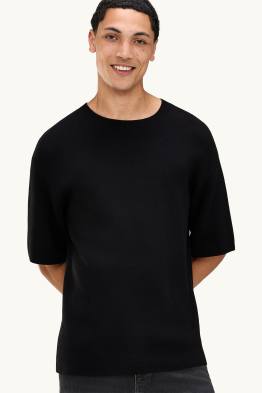 T-shirt en maille - relaxed fit