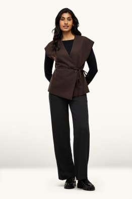 Pantalon de bureau - high waist - regular fit