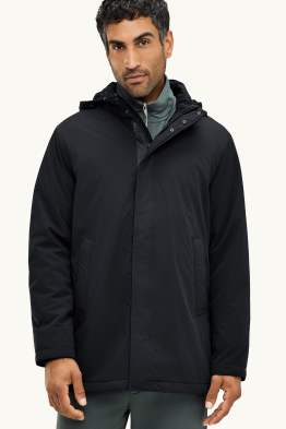 Parka à capuche - doublée - finition déperlante