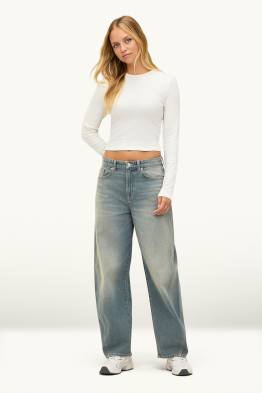 Barrel Jeans - Mid Waist