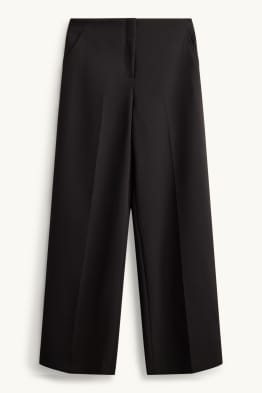 Business-Hose - High Waist - Wide Leg