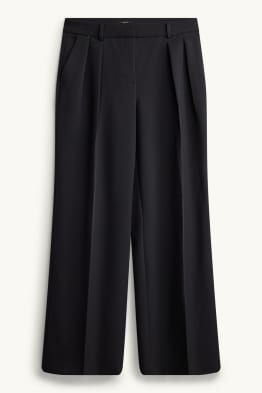 Business-Hose - High Waist - Wide Leg