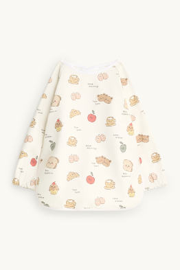 Breakfast - baby coverall bib
