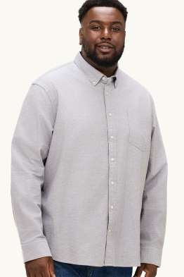 Shirt - regular fit - button-down collar