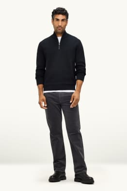 Corduroy trousers - straight fit