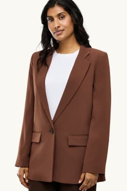 Long blazer - regular fit