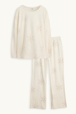 Pijama de fleece - cu model