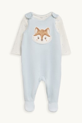 Fuchs und Sterne - Strampler-Set - 2 teilig