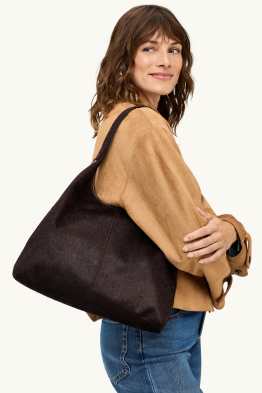 Großer Kunstfell-Shopper