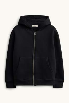 Sweatshirt with zipper