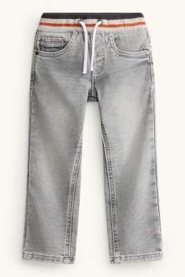 Straight jeans - thermal jeans - LYCRA®