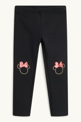 Minnie Mouse - leggings chauds - effet brillant