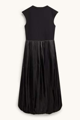 Fit & flare-jurk - glanzend