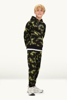 Set - hanorac și pantaloni de trening - 2 piese - cu model