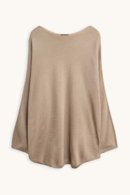 Pullover - gerippt
