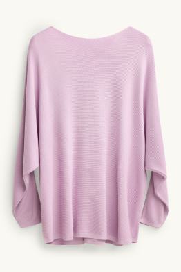 Pullover - gerippt