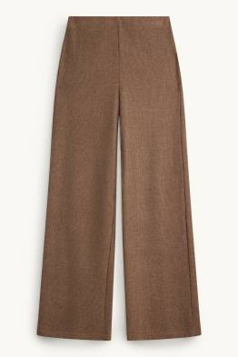 Knitted joggers - ribbed