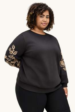 Sweatshirt - bestickt