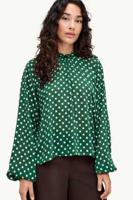 Chiffon blouse - polka dot