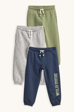 Lot de 3 - pantalons de jogging