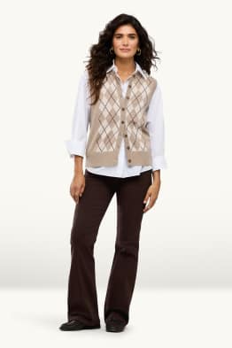 Flared jeans - high waist