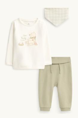 Winnie l’ourson - tenue bébé - 3 pièces