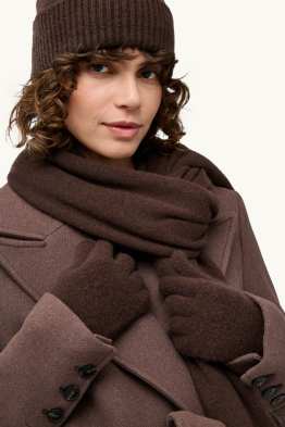 Gants en cachemire