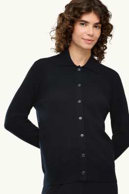 Kaschmir-Strickjacke