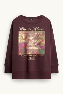 Mikina - s třpytivými efekty - Claude Monet