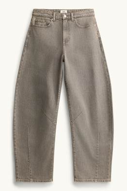 Barrel Jeans - Mid Waist
