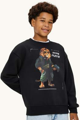 Löwe und Gaming - Sweatshirt