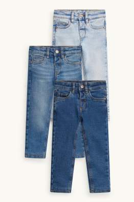Paquet de 3 - Slim Jeans - texans tèrmics